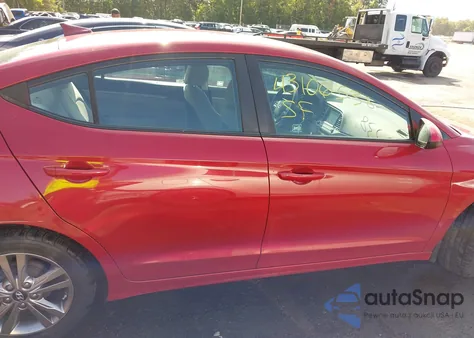 2017 Hyundai Elantra Se из США, поврежденный, VIN KMHD84LF7HU074159